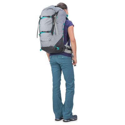 Osprey Ariel Pro 65 Pack | Backpacking and Mountaineering Packs NZ | Further Faster Christchurch NZ #voyager-grey