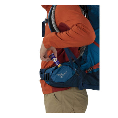Osprey Atmos AG LT 65 - Mens | Multi-Day Hiking and Tramping Pack NZ | Osprey | Further Faster Christchurch NZ | #night-shift-scoria-blue