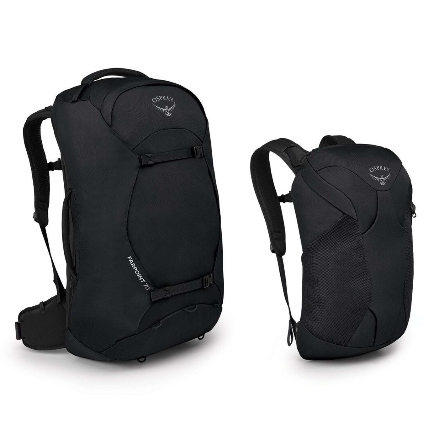Osprey Farpoint 70 - Mens Pack | Osprey NZ | Hiking and Day Packs | Further Faster Christchurch NZ | #black