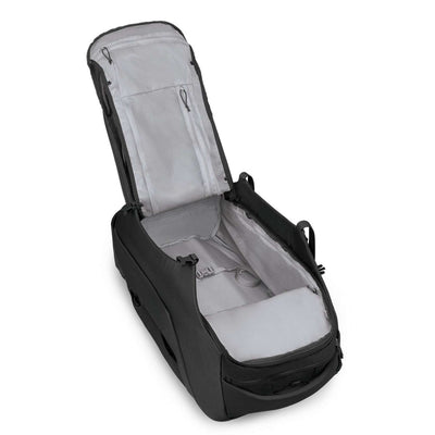 Osprey Sojourn Wheeled Travel Pack 60L | Wheeled Travel Packs | Further Faster Christchurch NZ | #black