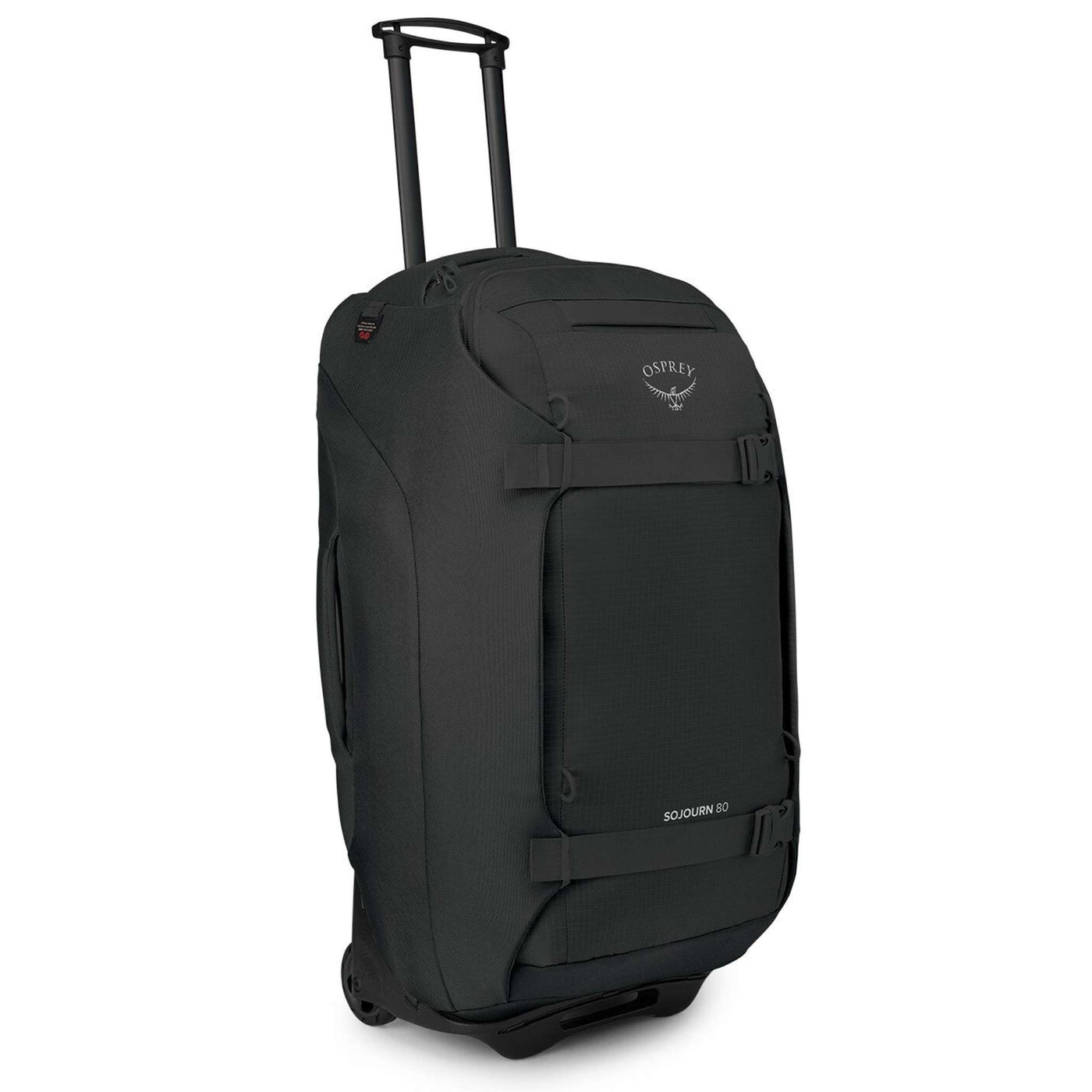 Osprey Sojourn Wheeled Travel Pack 80L | Wheeled Travel Packs | Further Faster Christchurch NZ | #black