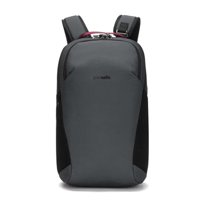 PacSafe Vibe 20L | Anti-Theft Back Pack NZ | Further Faster Christchurch NZ #slate