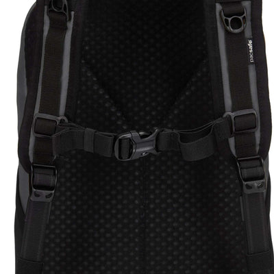 PacSafe Vibe 20L | Anti-Theft Back Pack NZ | Further Faster Christchurch NZ #slate