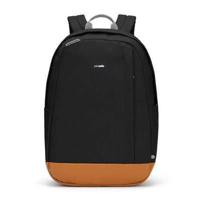 Pacsafe GO Backpack - 25L | Anti-Theft Backpack NZ | Further Faster Christchurch NZ | #jet-black