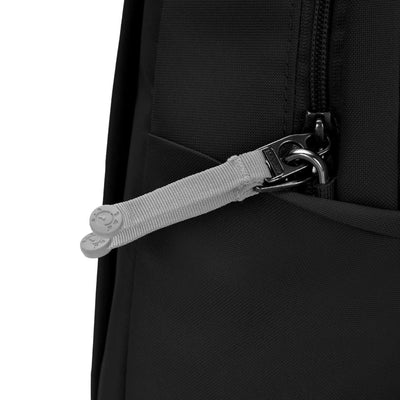 Pacsafe GO Backpack - 25L | Anti-Theft Backpack NZ | Further Faster Christchurch NZ | #jet-black