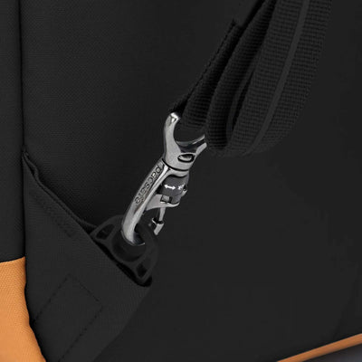 Pacsafe GO Backpack - 25L | Anti-Theft Backpack NZ | Further Faster Christchurch NZ | #jet-black