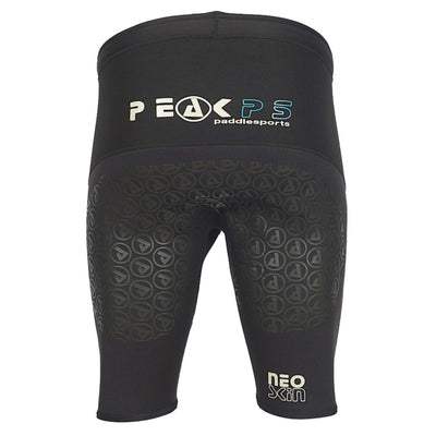Peak PS Neoskin Shorts - Mens | Kayak Clothing | Further Faster Christchurch NZ | #black-white-blue
