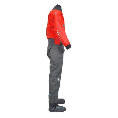 Peak PS Whitewater Evo One Piece - Mens | Whitewater Kayak Paddle Dry Suit | Further Faster Christchurch NZ #red