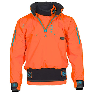 Peak UK Adventure Double jacket | Whitewater Kayak Paddle Jacket | Further Faster Christchurch NZ #orange