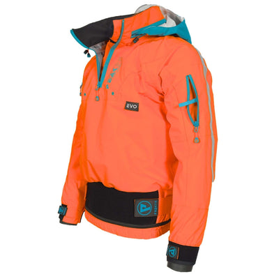 Peak UK Adventure Double jacket | Whitewater Kayak Paddle Jacket | Further Faster Christchurch NZ #orange