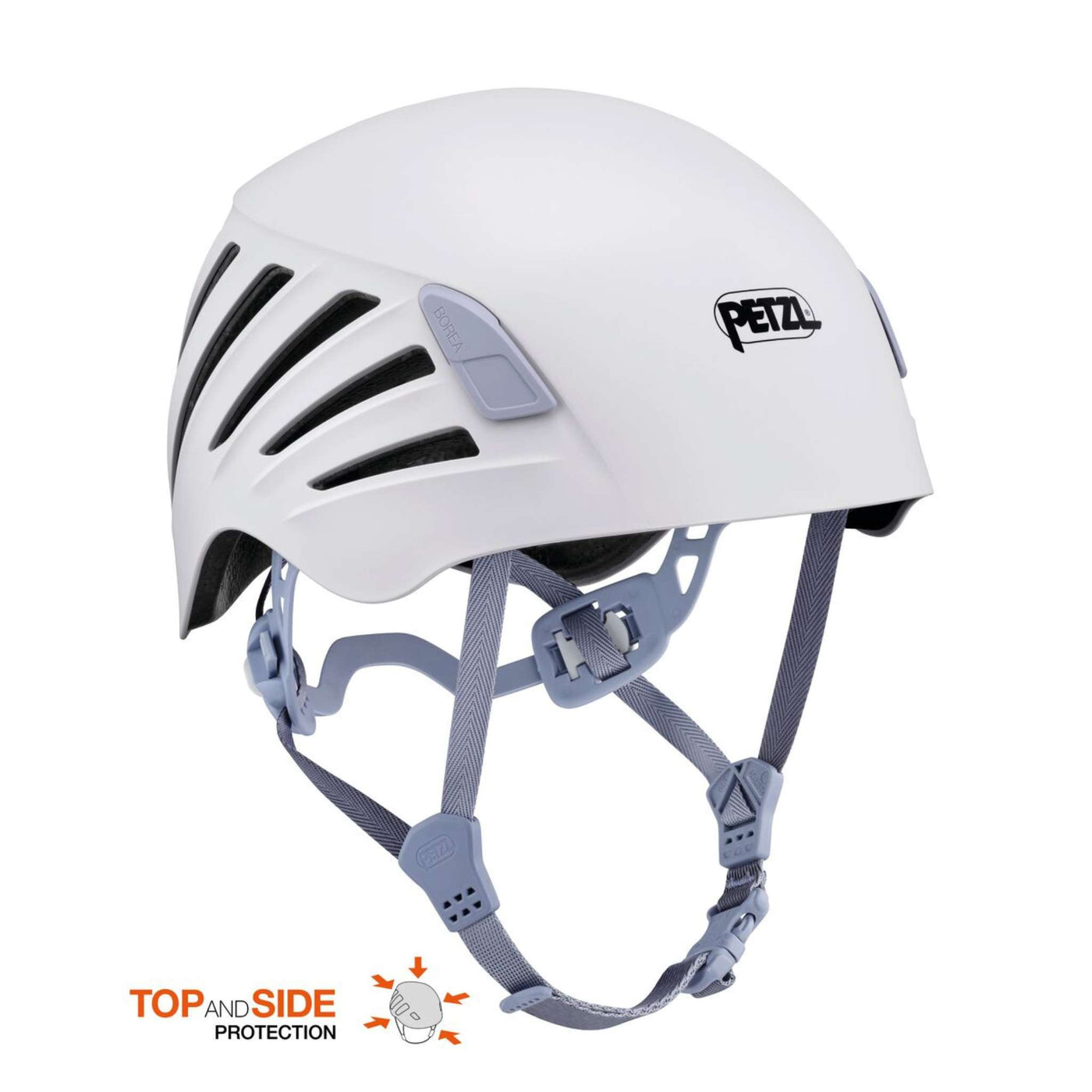 Petzl Borea Climbing Helmet - Womens | Climbing Gear and Equipment | Further Faster Christchurch NZ | #lilac-white 
