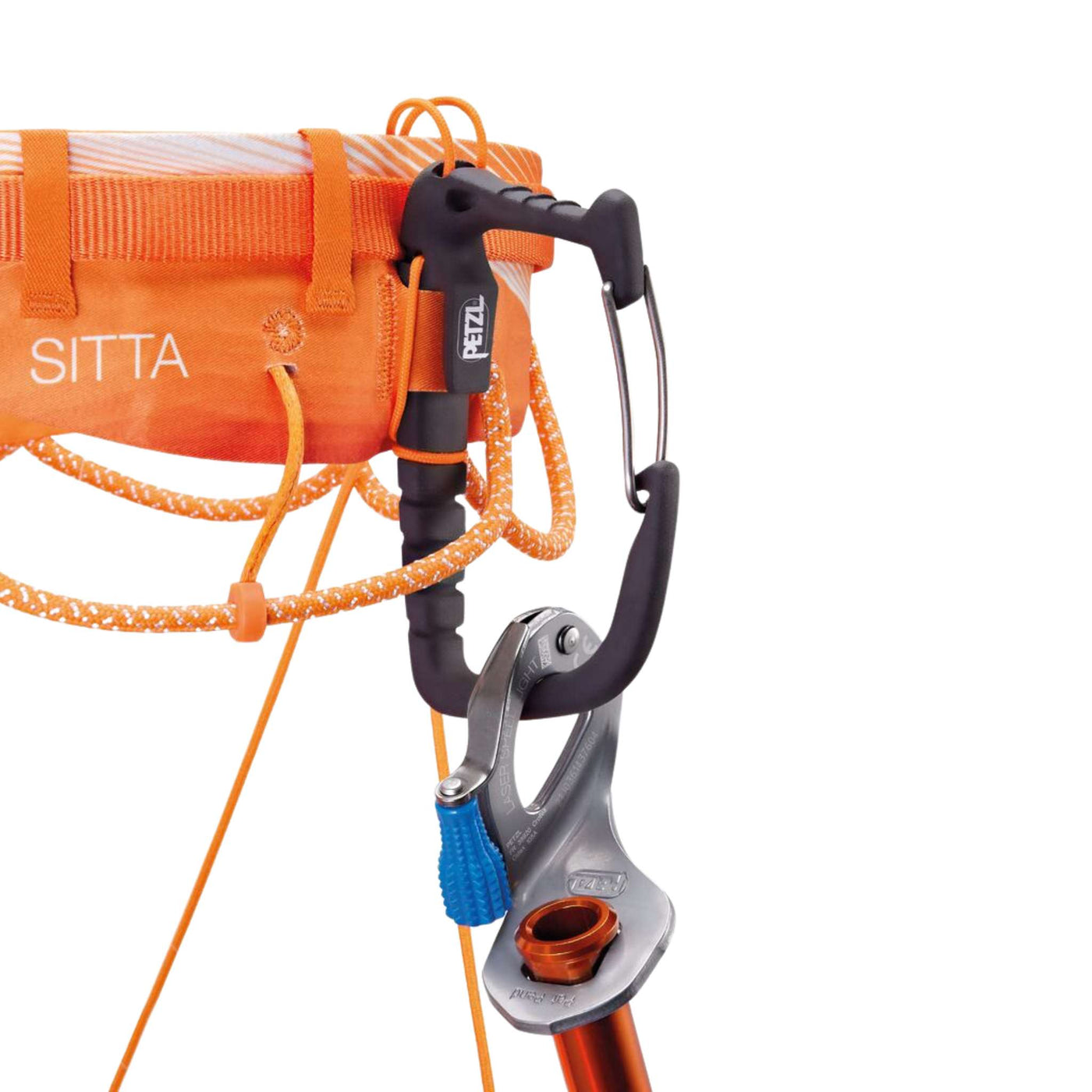 Petzl Sitta Harness | Climbing & Mountaineering Harness | Further Faster Christchurch NZ | #orange