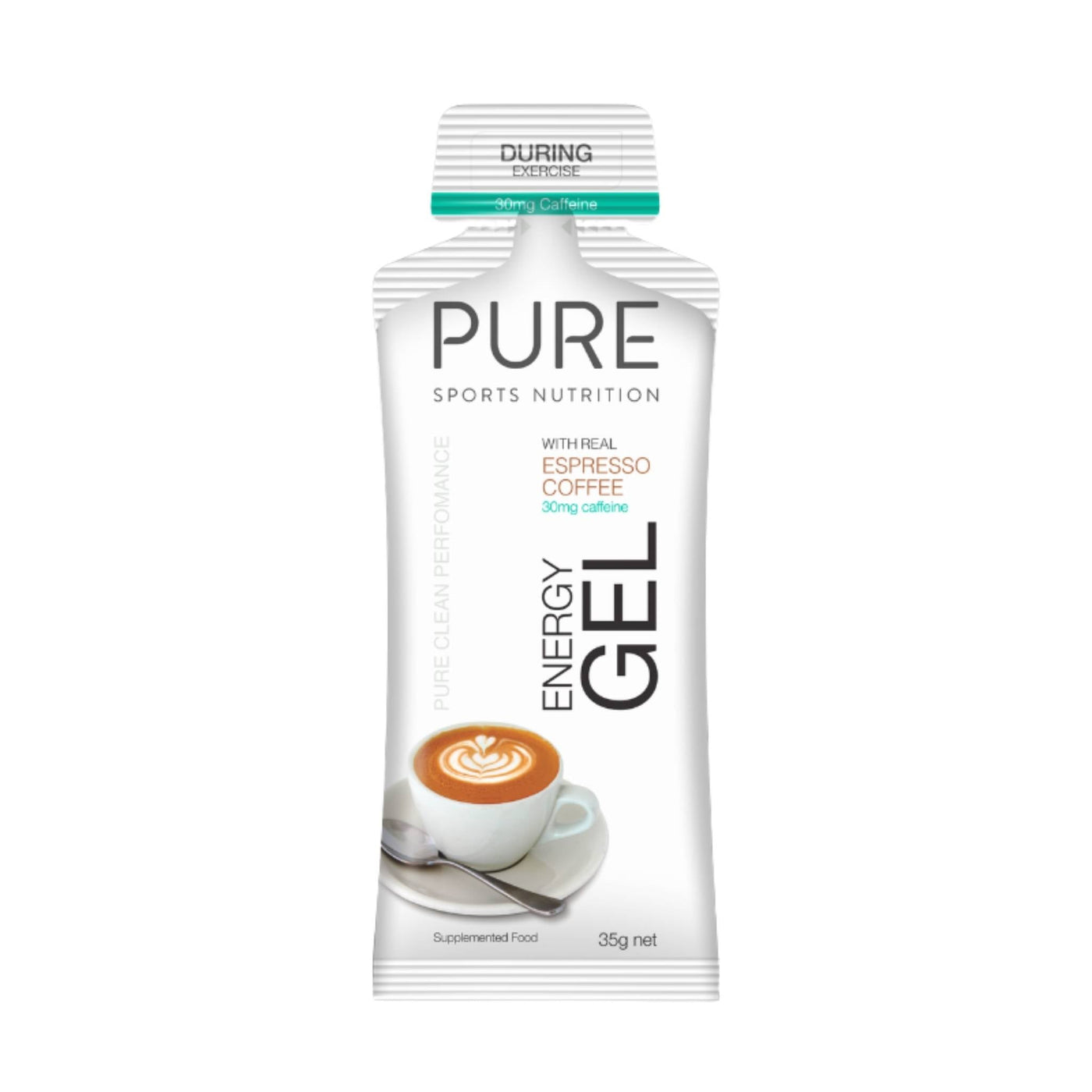 Pure Energy Gels - 35g | Sports and Endurance Gels | NZ Espresso Coffee | Further Faster Christchurch NZ