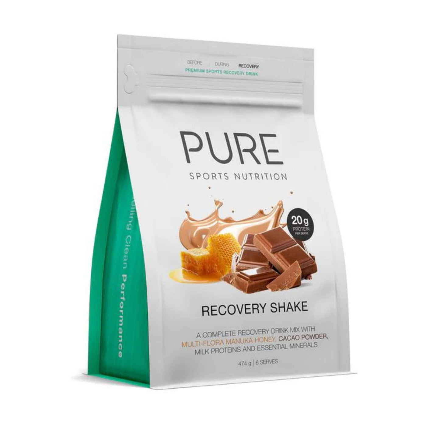 Pure Recovery Shake 475gram | Sports Nutrition and Supplements NZ 