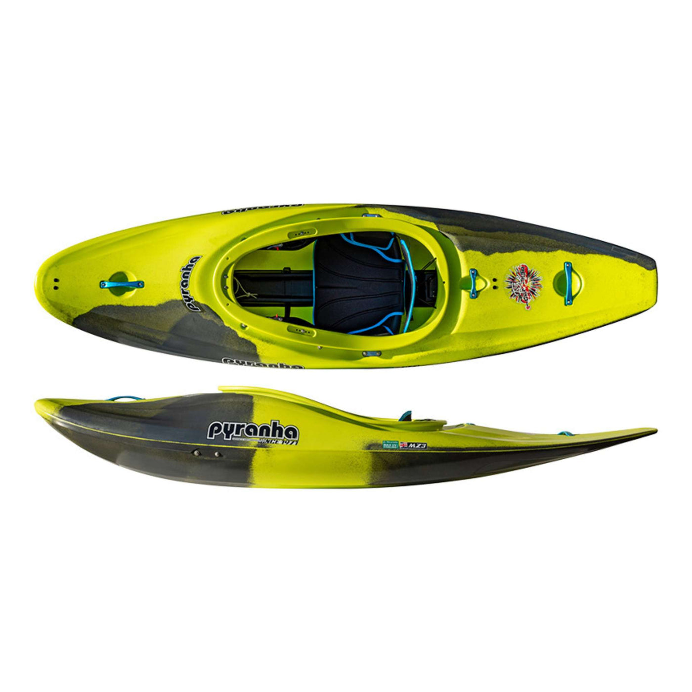 [PRE-ORDER AVAILABLE] Pyranha Firecracker 252 | Whitewater Kayaks | Further Faster Christchurch NZ #smoking-gecko