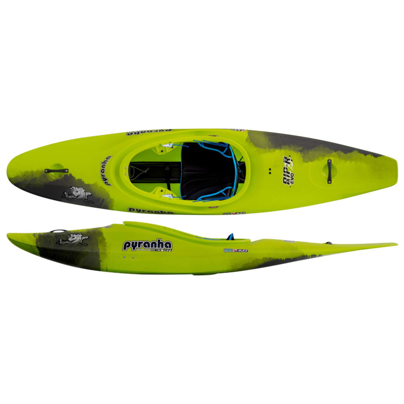 Pyranha-R Evo 2 F | Whitewater Kayak | Further Faster Christchurch NZ #smoking-gecko