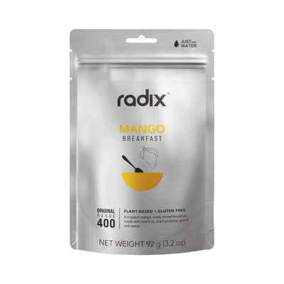 Radix Nutrition Original 400kcal Breakfast - Mango V9 | Freeze Dried Meals | Further Faster Christchurch NZ