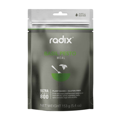 Radix Nutrition Ultra 800kcal Main Meal - Basil Pesto V9 | Freeze Dried Meals | Further Faster Christchurch NZ | #basil-pesto