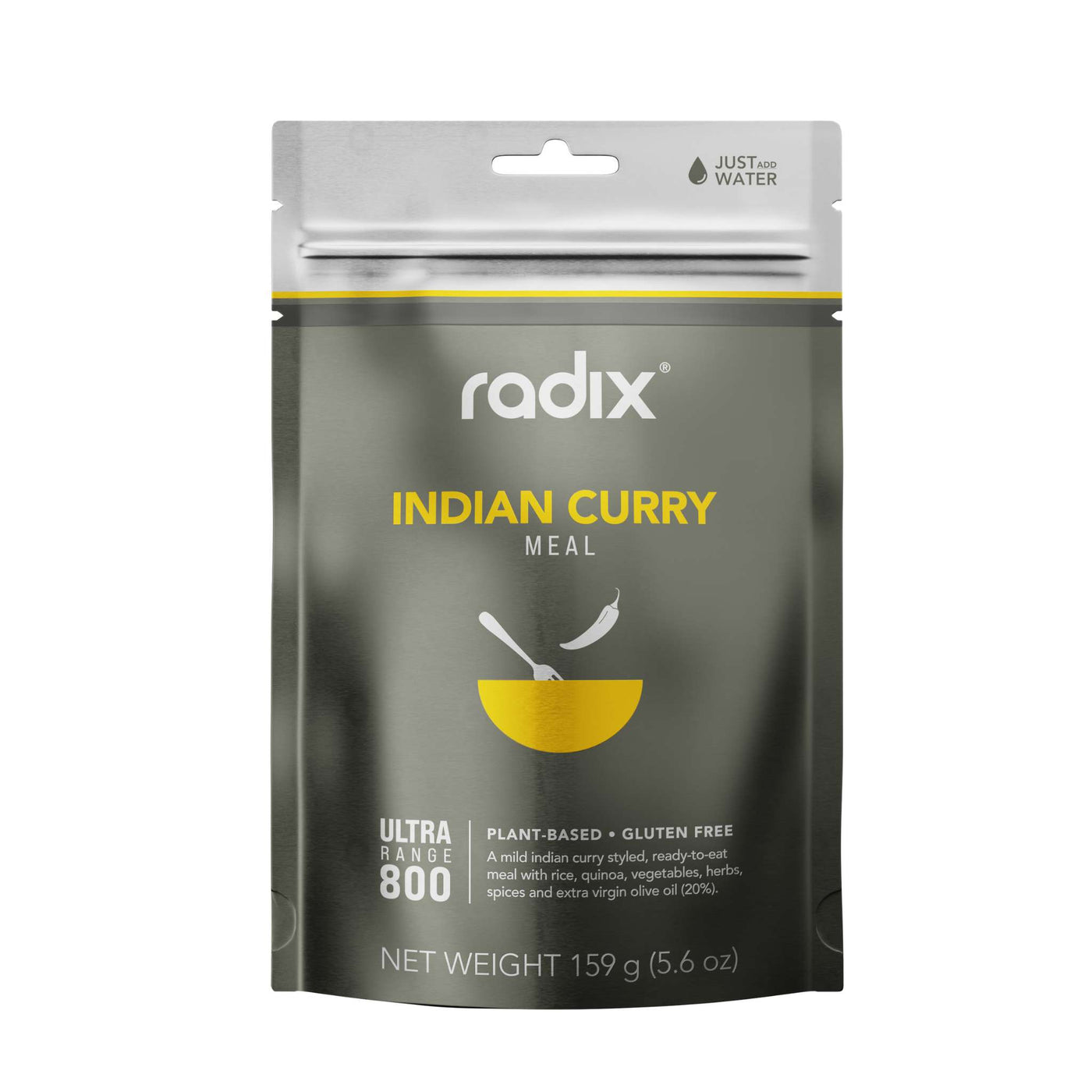 Radix Nutrition Ultra 800kcal Main Meal - Indian Curry V9 | Freeze Dried Meals | Further Faster Christchurch NZ | #indian-curry