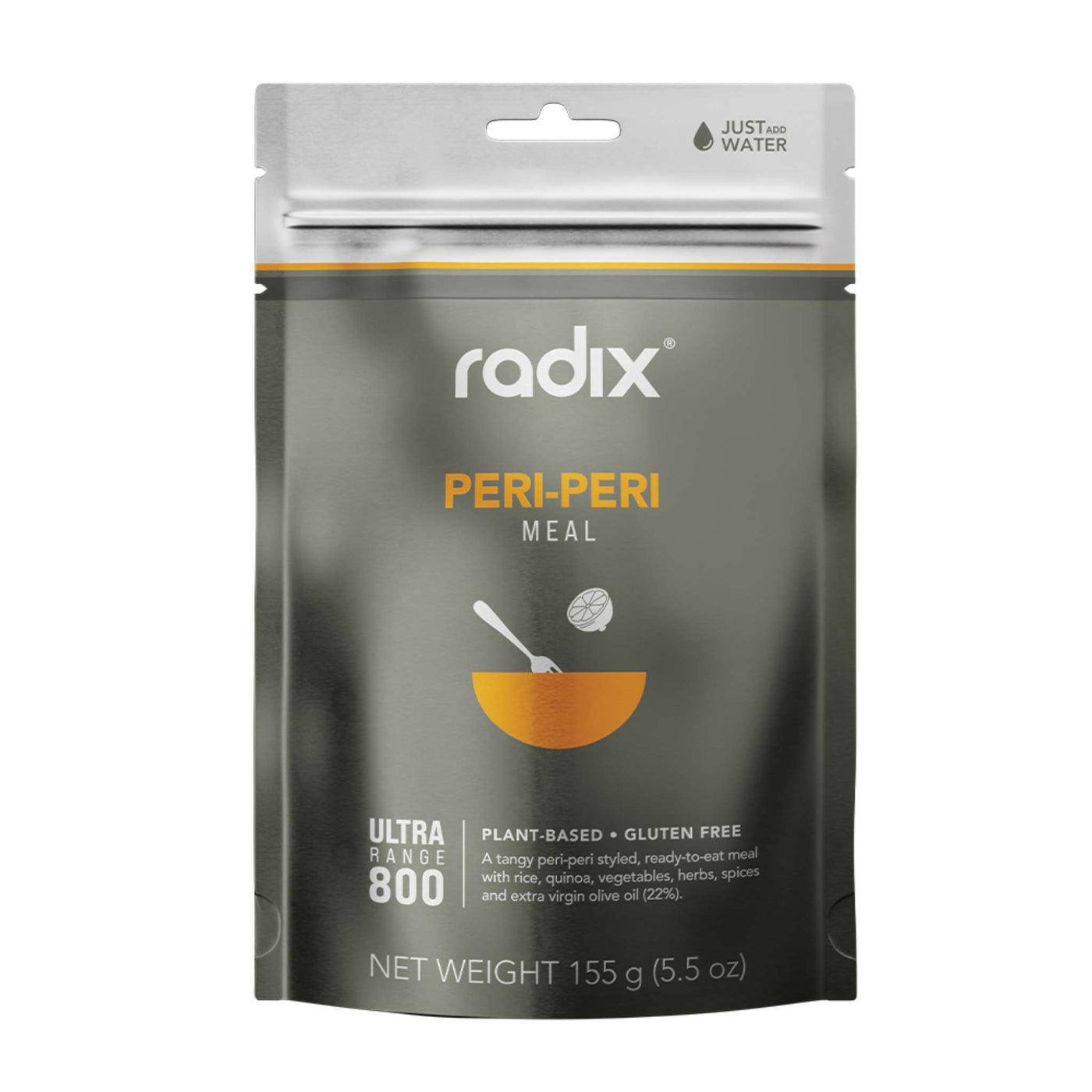 Radix Nutrition Ultra 800kcal Main Meal - Peri Peri V9 | Freeze Dried Meals | Further Faster Christchurch NZ | #peri-peri