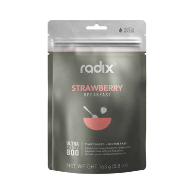 Radix Nutrition Ultra 800kcal Breakfast - Strawberry V9 | Freeze Dried Meals | Further Faster Christchurch NZ