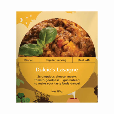 Real Meals Youth Dinner - Dulcie's Lasagne | Freeze Dried Meals | Further Faster Christchurch NZ