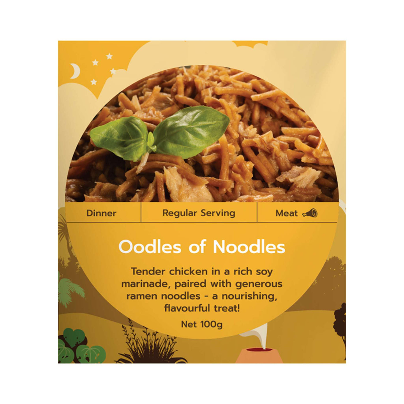 Real Meals Youth Dinner - Oodles of Noodles | Freeze Dried Meals | Further Faster Christchurch NZ