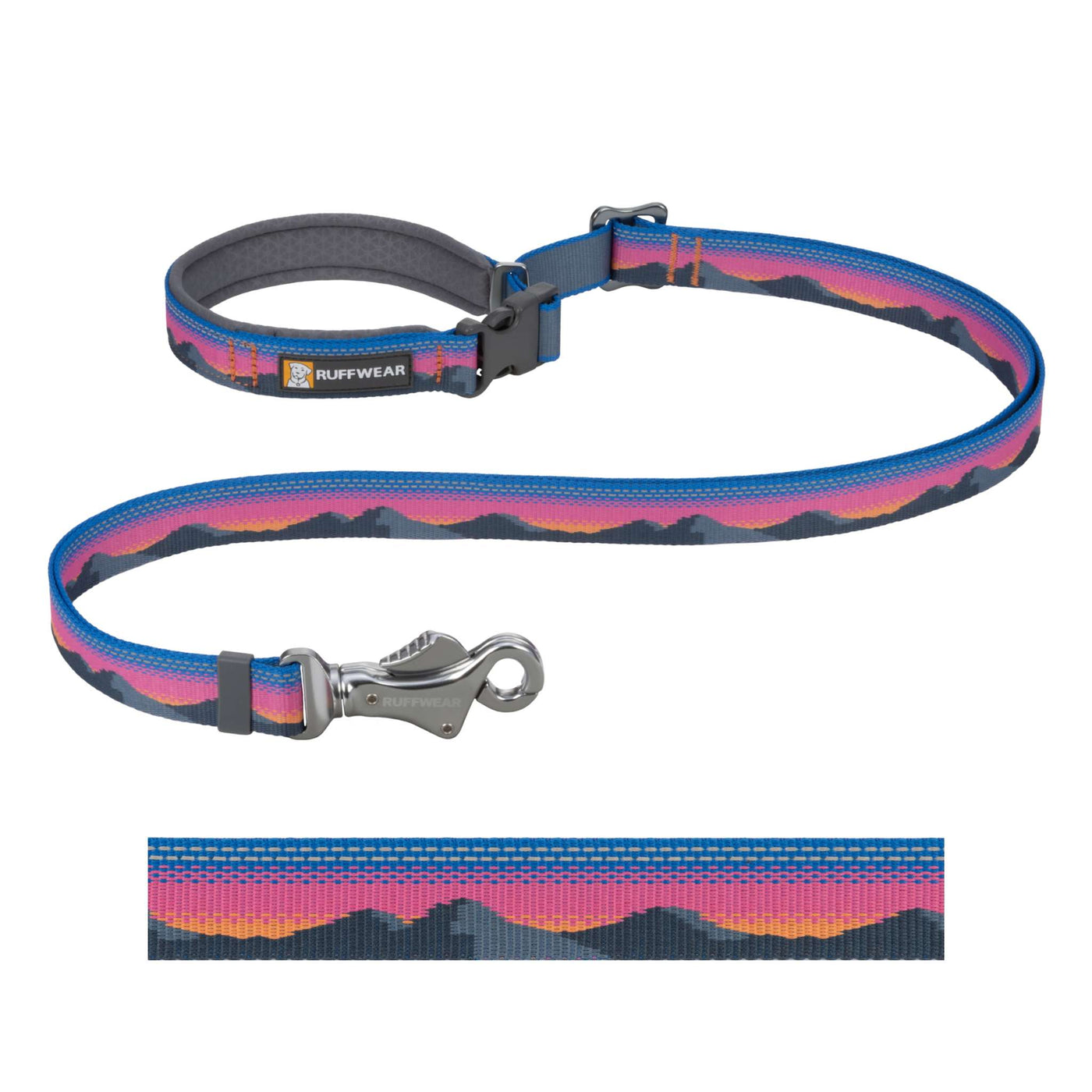 Ruffwear Crag EX Dog Leash | Outdoor Running Dog Leash | Ruffwear NZ | Further Faster Christchurch NZ | #alpine-dusk
