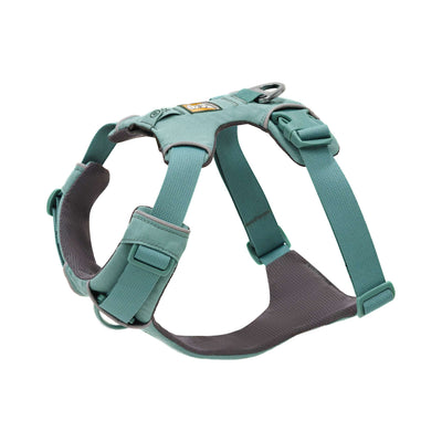 Ruffwear Front Range Dog Harness | Ruffwear NZ | Hiking and Running Dog Harness | Further Faster Christchurch NZ | #river-rock-green