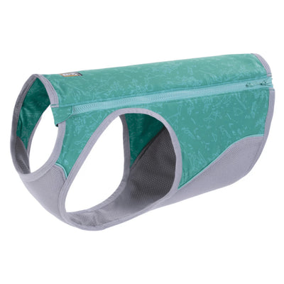Dog Cooling NZ | Ruffwear Swamp Cooler Zip Vest | Further Faster Christchurch NZ #aurora-teal