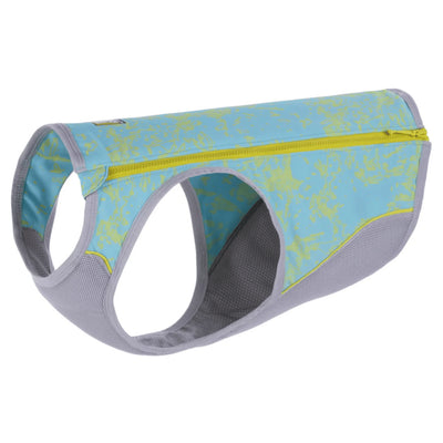 Dog Cooling NZ | Ruffwear Swamp Cooler Zip Vest | Further Faster Christchurch NZ #blue-mist