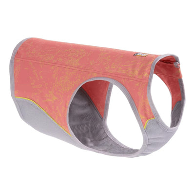 Dog Cooling NZ | Ruffwear Swamp Cooler Zip Vest | Further Faster Christchurch NZ #salmon-pink