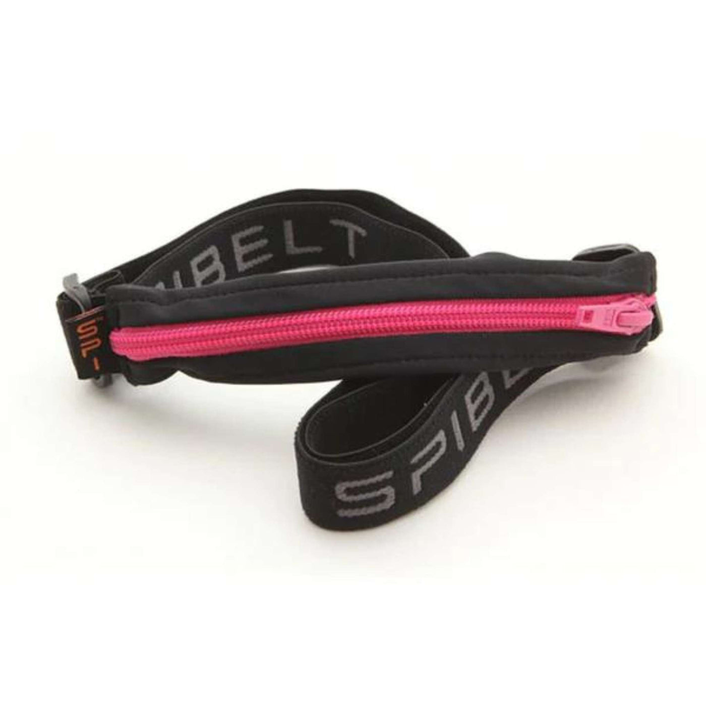 SPIbelt Original Belt | Running Belt | Further Faster Christchurch NZ #black-with-hot-pink-zip