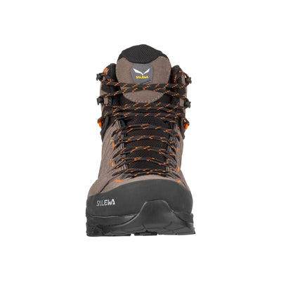 Salewa MS Alp Trainer 2 Mid GTX - Mens | Alpine Boots | Further Faster Christchurch NZ #wallnut-fluo-orange