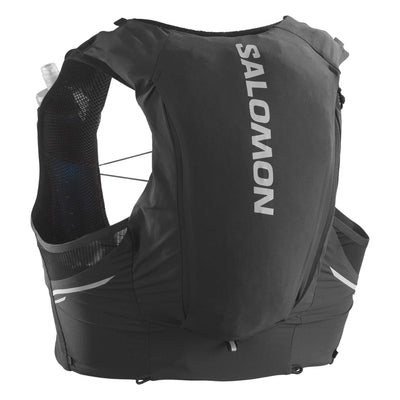 Salomon Sense Pro 10 With Flasks | Hydration Packs and Vests | Further Faster Christchurch NZ #black-ebony