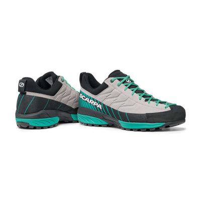 Scarpa Mescalito - Womens | Trail Footwear NZ | Further Faster Christchurch NZ #grey-tropical-green