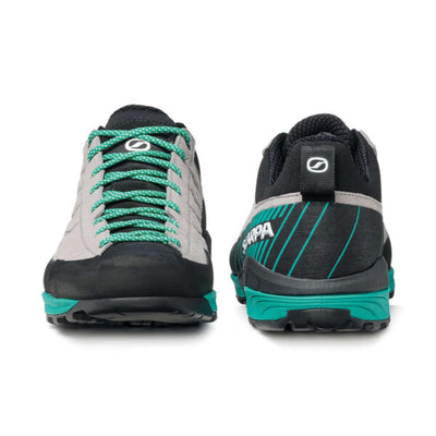 Scarpa Mescalito - Womens | Trail Footwear NZ | Further Faster Christchurch NZ #grey-tropical-green