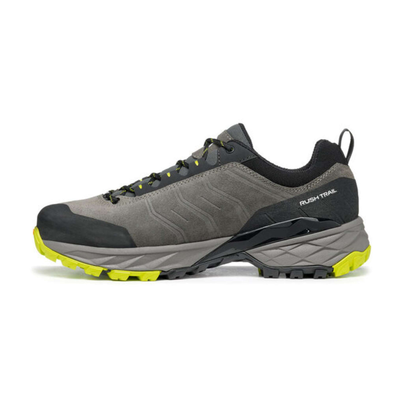 Scarpa Rush Trail GTX - Mens | Trail Footwear | Further Faster Christchurch NZ | #titanium-lime