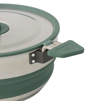 Sea to Summit Detour Collapsible Pot - 3L | Camp Kitchen Cookware | Further Faster Christchurch NZ | #laurel-wreath