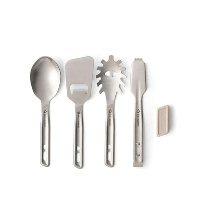 Sea to Summit Detour Utensil Set | Camp Kitchen Utensil Set | Further Faster Christchurch NZ | #grey