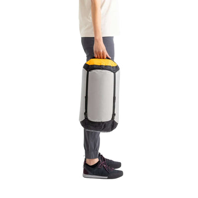 Sea to Summit Evac Compression Dry Bag UL - 20 Litre | Dry Bags and Compression Stuff Sacs | Further Faster Christchurch NZ | #high-rise-grey