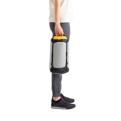 Sea to summit Evac Compression Dry Bag UL 13 Litre | Waterproof Compression Sacks | Further Faster Christchurch NZ | #high-rise-grey