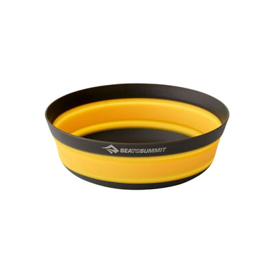 Sea to Summit Frontier Collapsible Bowl - Medium | Dinnerware | Further Faster Christchurch NZ | #sulphur-yellow
