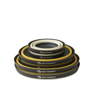 Sea to Summit Frontier Collapsible Dinnerware Set - 2 Person/6 Piece | Camp Dinnerware Set | Further Faster Christchurch NZ