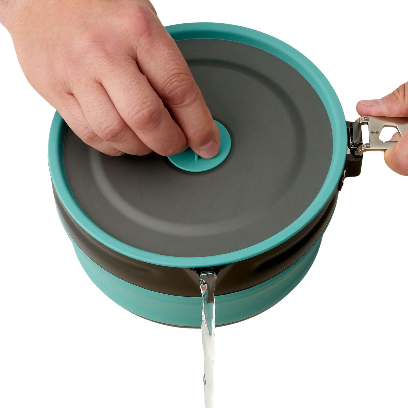 Sea to Summit Frontier Collapsible Pouring Pot - 2.2L | Camp Kitchen | Further Faster Christchurch NZ | #aqua-sea