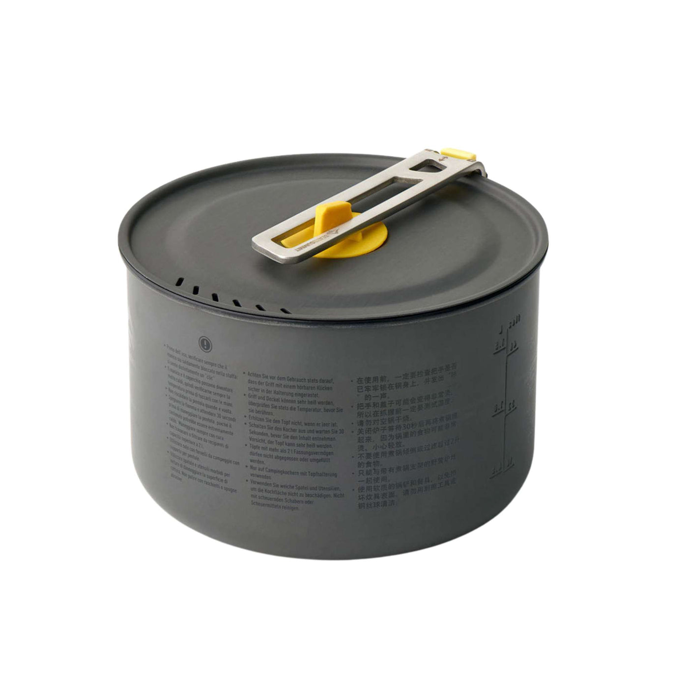 Sea to Summit Frontier Pot - 2L | Camp Kitchen Cookware | Further Faster Christchurch NZ | #grey