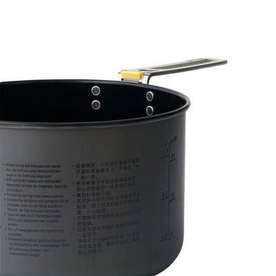 Sea to Summit Frontier Pot - 2L | Camp Kitchen Cookware | Further Faster Christchurch NZ | #grey
