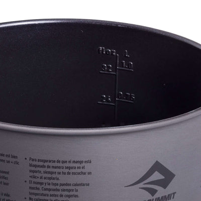 Sea to Summit Frontier Pot - 2L | Camp Kitchen Cookware | Further Faster Christchurch NZ | #grey