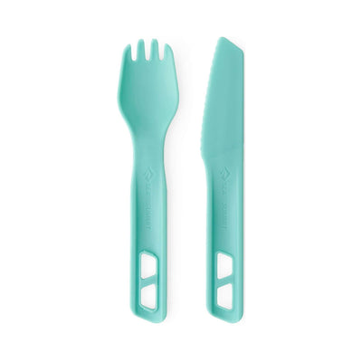 Sea to Summit Passage Cutlery Set - 2 Piece | Cutlery Set | Camp Dinnerware | Further Faster Christchurch NZ | #aqua-sea