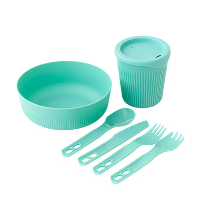 Sea to Summit Passage Dinnerware Set - 1 Person/6 Piece | Camp Dinnerware Set | Further Faster Christchurch NZ | #aqua-sea